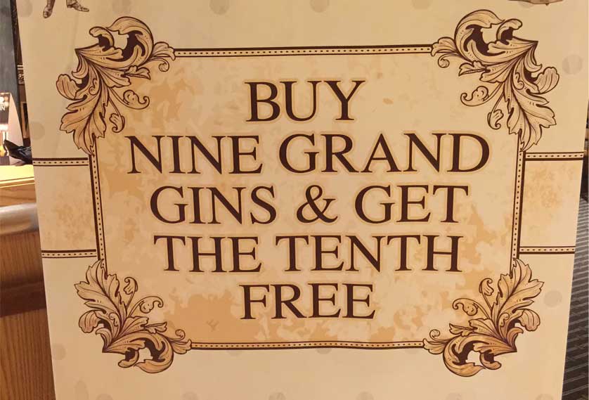 Gin offer