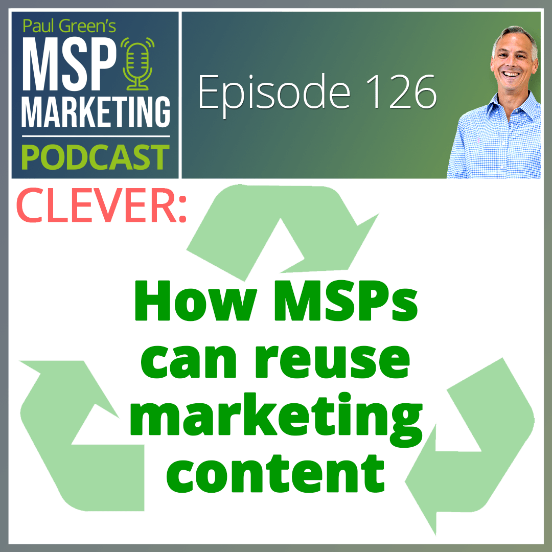Clever: How MSPs can reuse marketing content