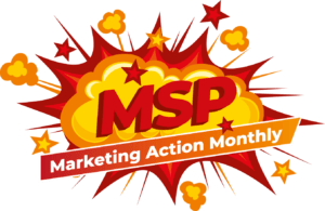 MSP Marketing Action Monthly logo