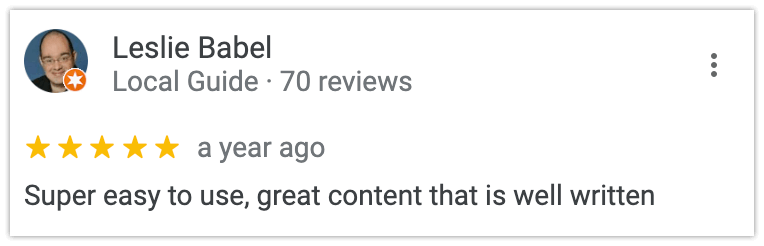 OneAffiniti most recent review