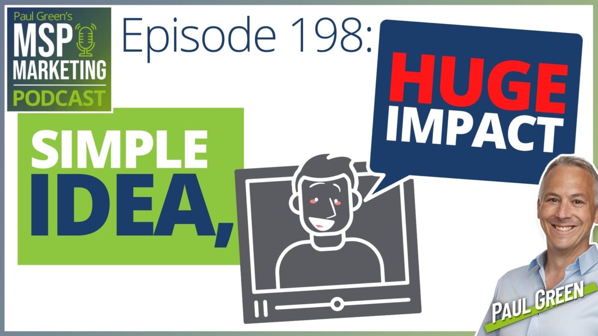 Episode 198: This simple idea will have HUGE impact